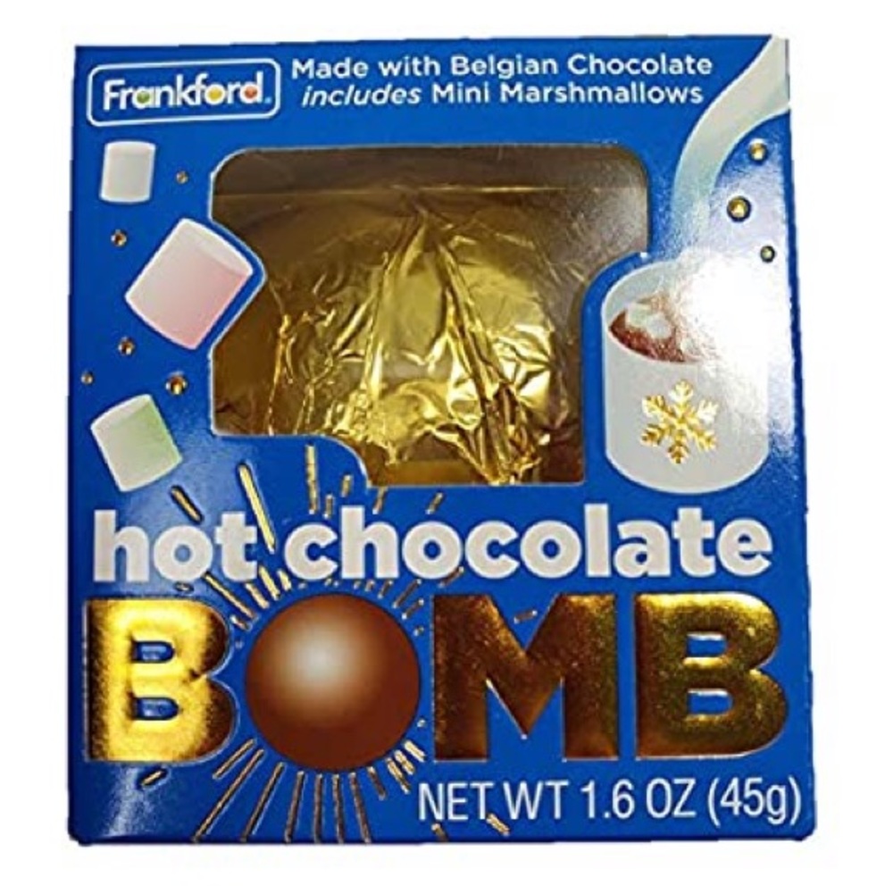 🎄Frankfort Hot Cocoa Bomb Marshmallow Chocolate🎄